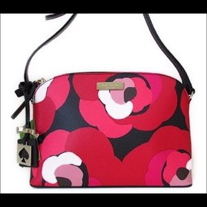 Kate Spade Pink,Red and white cute crossbody!!